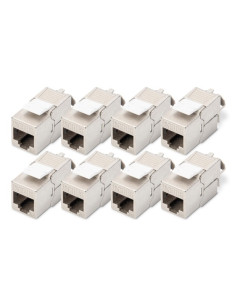 Digitus Moduł Cat 6A Keystone, Ekranowany, Beznarzędziowe Złącze Montażowe - 8 Szt. 2
