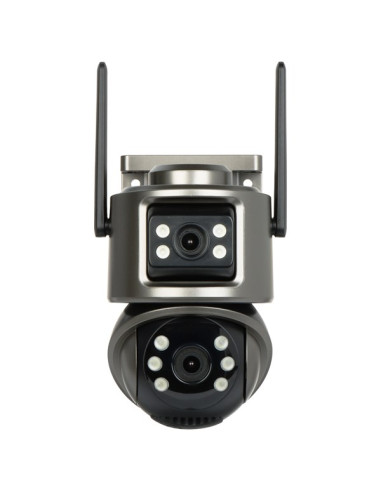 Kamera Ip Obrotowa Zewnętrzna Icsee-W62Sd-2 Wi-Fi Full-Color 2 X 3 Mpx 2 X 3.6 Mm