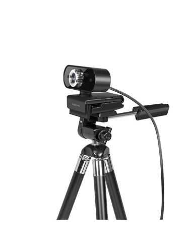 Logilink Ua0371 Kamera Internetowa 3 Mp 1920 X 1080 Px Usb 2.0 Czarny, Srebrny