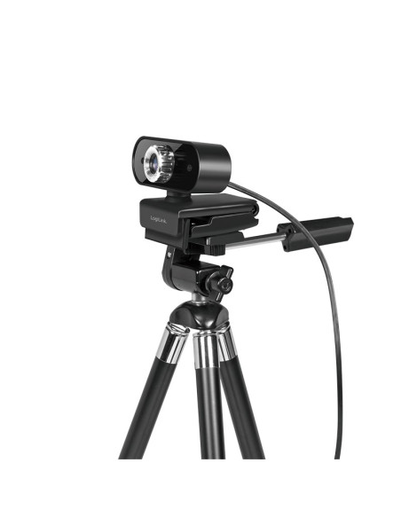 Logilink Ua0371 Kamera Internetowa 3 Mp 1920 X 1080 Px Usb 2.0 Czarny, Srebrny