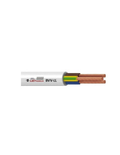 Cable Bvv-Ll 3X1.5 White 25M
