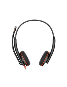Poly Blackwire 3220 Stereo Usb-C Headset +Usb-C/A Adapter