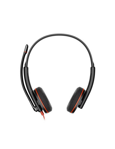 Poly Blackwire 3220 Stereo Usb-C Headset +Usb-C/A Adapter