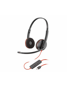Poly Blackwire 3220 Stereo Usb-C Headset +Usb-C/A Adapter 2