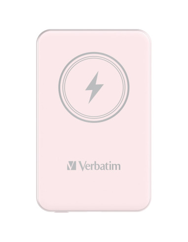 Verbatim Charge 'N' Go Litowo-Polimerowy (Lipo) 5000 Mah Bezprzewodowe Ładowanie Różowy
