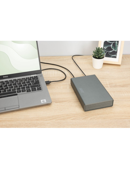 Digitus Obudowa Dysku Twardego Usb 3.0, 3,5", Sata, 16 Tb, Aluminium