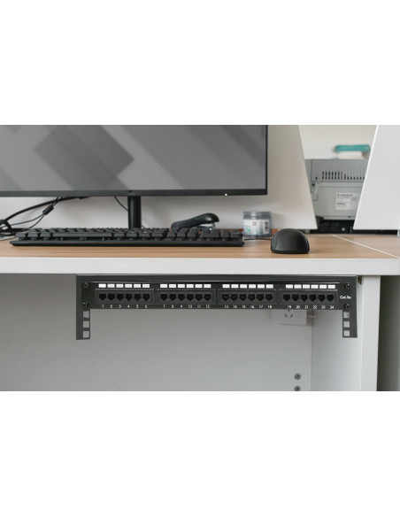 Digitus 19-Calowy Wspornik Do Montażu Ściennego Urządzeń, 2U