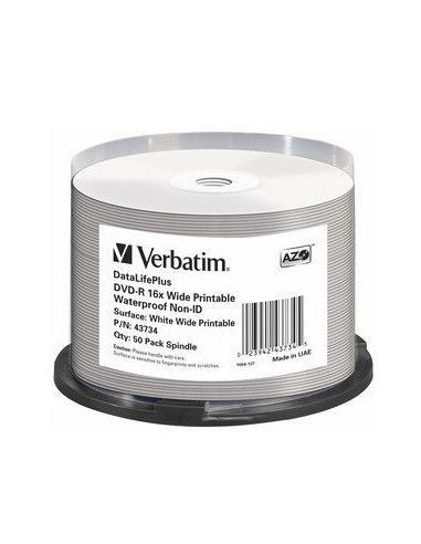 Verbatim Datalifeplus 4,7 Gb Dvd-R 50 Szt.