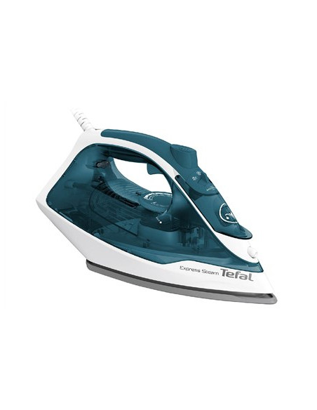 Tefal Fv2839 Żelazko Suche I Parowe Ceramiczna Stopa 2400 W Niebieski, Biały