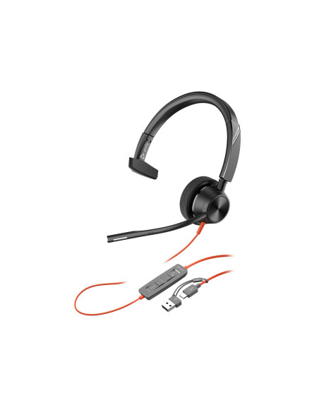Słuchawki Poly Blackwire 3310 Mono Microsoft Teams Usb-C