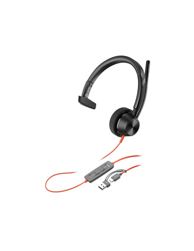 Słuchawki Poly Blackwire 3310 Mono Microsoft Teams Usb-C