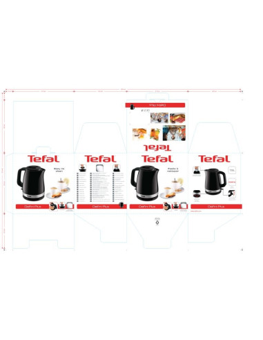 Czajnik Elektryczny Tefal Ko 150F Czarny