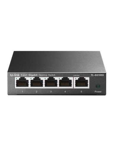 Tp-Link Tl-Sg105S Nie Zarządzany Gigabit Ethernet (10/100/1000) Czarny