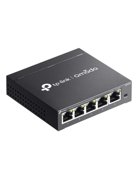 Tp-Link Omada Es205G Łącza Sieciowe Zarządzany Gigabit Ethernet (10/100/1000) Czarny