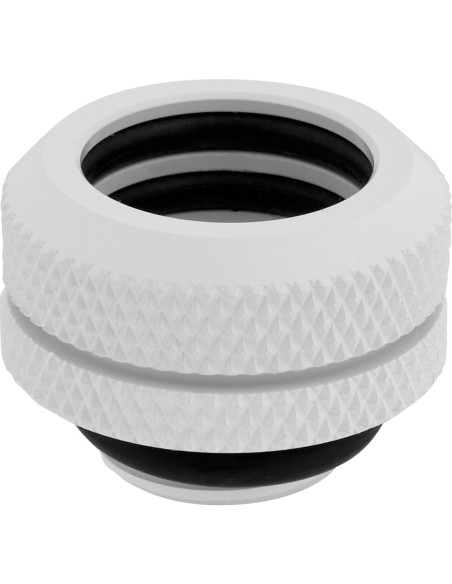 Corsair Hydro X Series Xf Hardline Anschluss Gerade G1/4 Auf 14Mm Ad Hardtube - 4Er Pack, Weiß
