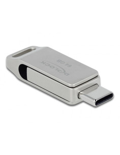Delock Pendrive Usb-C + Typ-A 5 Gbps 64 Gb - Metalowa Obudowa 2