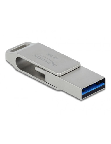 Delock Pendrive Usb-C + Typ-A 5 Gbps 64 Gb - Metalowa Obudowa