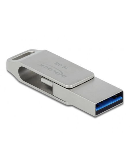 Delock Pendrive Usb-C + Typ-A 5 Gbps 64 Gb - Metalowa Obudowa
