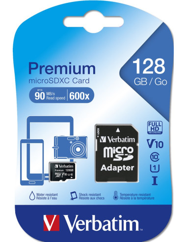 Verbatim Premium 128 Gb Microsdxc Uhs-I Klasa 10