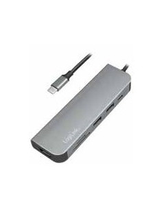 Logilink Ua0343 Stacja Dokująca Usb 3.2 Gen 1 (3.1 Gen 1) Type-C Aluminium