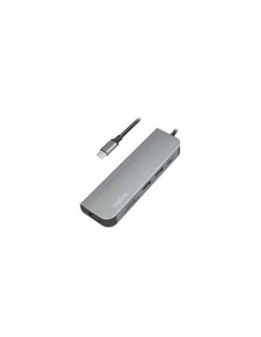 Logilink Ua0343 Stacja Dokująca Usb 3.2 Gen 1 (3.1 Gen 1) Type-C Aluminium