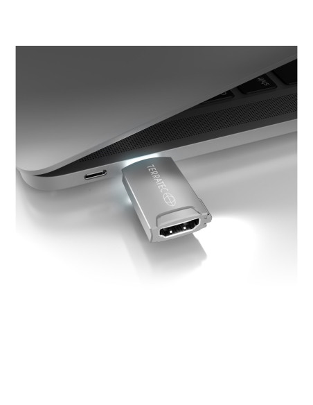 Terratec Connect C12 Usb Type-C Hdmi Szary