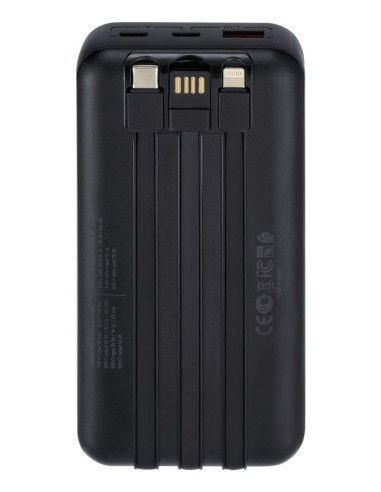 Rivacase Va2221 Bank Mocy Litowo-Polimerowy (Lipo) 20000 Mah Czarny