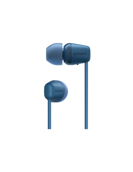 Sony Wi-C100 Zestaw Słuchawkowy Bezprzewodowy Douszny Połączenia/Muzyka Bluetooth Niebieski