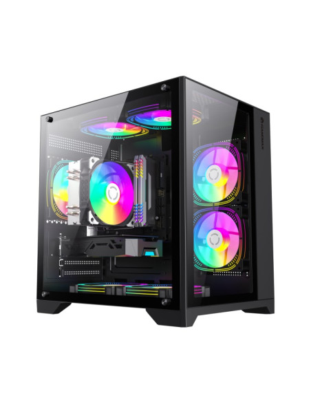 Gamemax Infinity Mini Bk Micro Tower Czarny