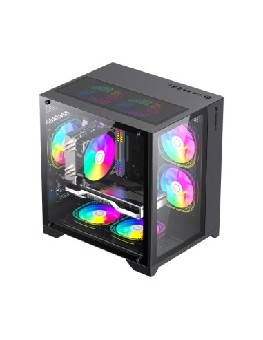 Gamemax Infinity Mini Bk Micro Tower Czarny