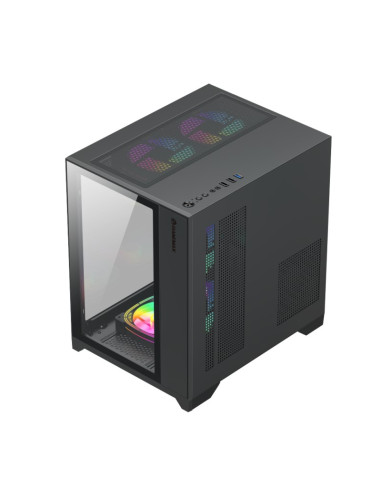Gamemax Infinity Mini Bk Micro Tower Czarny