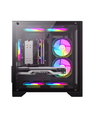 Gamemax Infinity Mini Bk Micro Tower Czarny