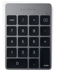 Satechi St-Ksalkpm Klawiatura Do Urządzeń Mobilnych Numeryczna Bluetooth Szary