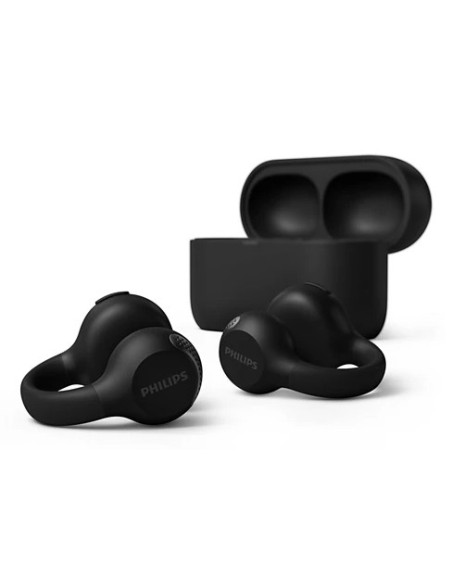 Philips 2000 Series Taq2000Bk Zestaw Słuchawkowy True Wireless Stereo (Tws) Nauszne Klipsy, Otwarty Na Ucho Połączenia/Muzyka Bl