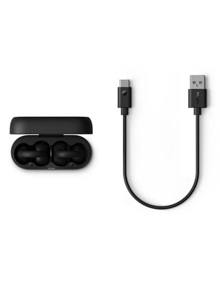 Philips 2000 Series Taq2000Bk Zestaw Słuchawkowy True Wireless Stereo (Tws) Nauszne Klipsy, Otwarty Na Ucho Połączenia/Muzyka Bl