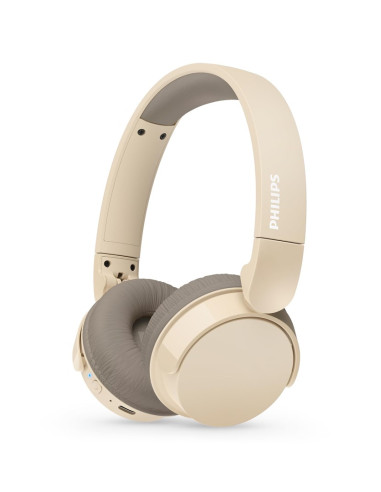 Philips Tah3209Bg/00 Słuchawki/Zestaw Słuchawkowy Bezprzewodowy Opaska Na Głowę Połączenia/Muzyka Bluetooth Beżowy