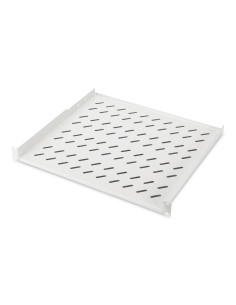 Digitus Półka Stała 19", 1U, Gł. 400 Mm, Nośność 15 Kg, Mocowanie W 2 Punktach, Szary, Śruby W Kpl. 2