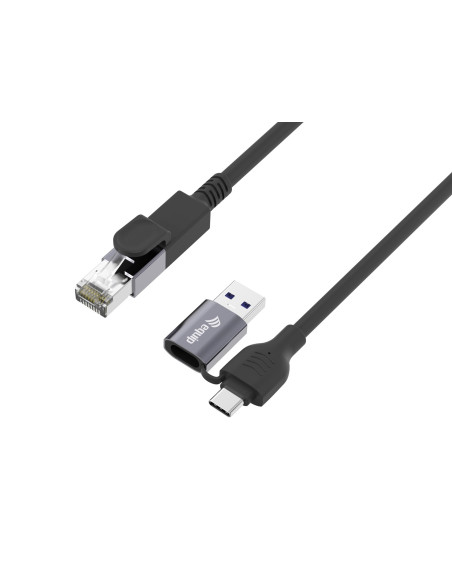 Equip 133104 Kabel Sieciowy Czarny 5 M