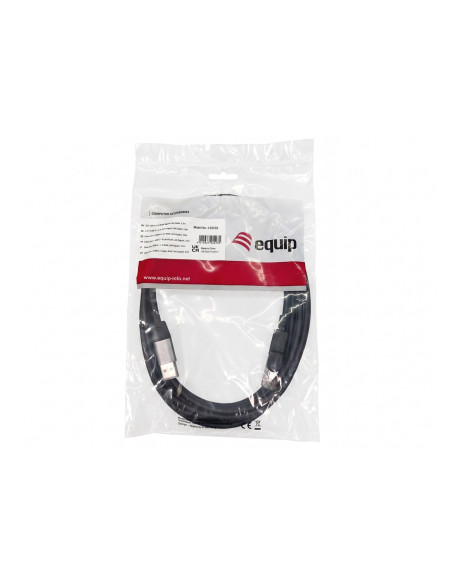 Equip 133104 Kabel Sieciowy Czarny 5 M