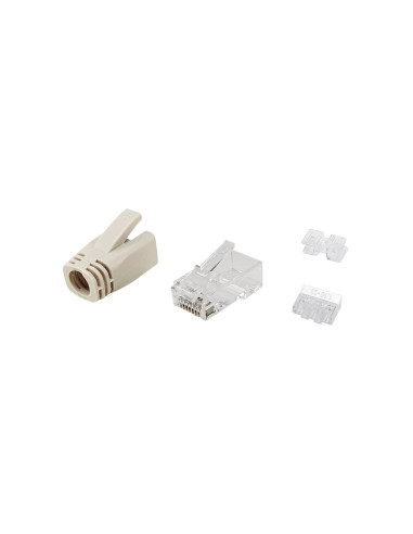Equip 121176 Wtyczka Rj-45 Przezroczysty, Biały