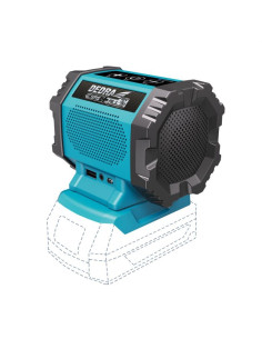 Głośnik Dedra Ded7004 Niebieski 2