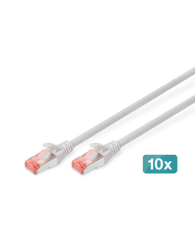 Digitus Kabel Krosowy Cat 6 S/Ftp, 10 Sztuk