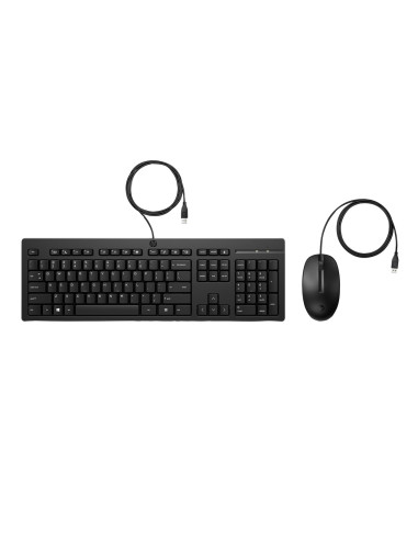 Hp Przewodowa Mysz I Klawiatura 225 Combo