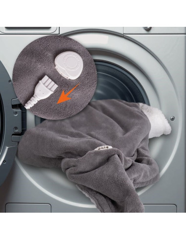 Eldom Koc Elektryczny Kt200 Kozy 120W, Pilot Przewodowy, Trzy Poziomy Pracy, Regulacja Temp. Szybkie Nagrzewanie