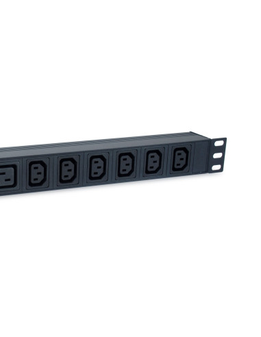 Equip 333316 Rozdzielacz Zasilania Pdu 8 X Gniazdo Sieciowe 1U Czarny