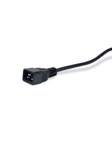 Equip 333316 Rozdzielacz Zasilania Pdu 8 X Gniazdo Sieciowe 1U Czarny