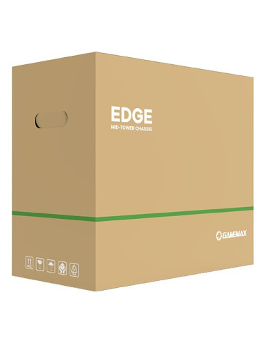 Gamemax Edge Mini Tower Czarny