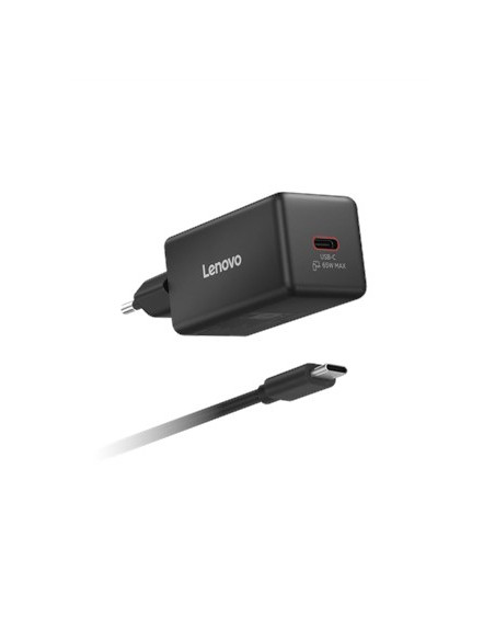 Lenovo G0A665Wbeu Ładowarka Do Urządzeń Przenośnych Uniwersalne Czarny Prąd Przemienny Szybkie Ładowanie Wewnętrzna