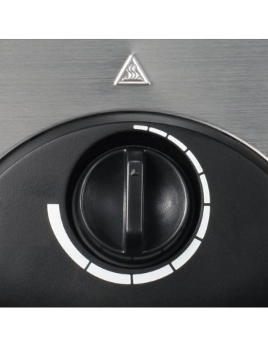 Severin Wa 2103 Gofrownica 4 Gof. 1200 W Czarny, Srebrny