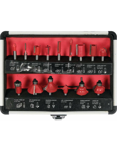Yato Yt-68007 Frezy Zestaw Bitów 15 Szt.